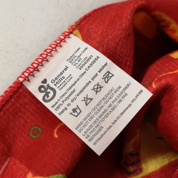 Old El Paso Taco Winter Scarf Like-new Condition by General Mills, Super Soft - Picture 4 of 4